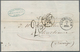 Norwegen - Stempel: 1858/60 Two Folded Letters, Both As Unfranked Foreign Letters (incoming Mail) Fr - Autres & Non Classés