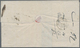 Norwegen - Stempel: 1858/60 Two Folded Letters, Both As Unfranked Foreign Letters (incoming Mail) Fr - Autres & Non Classés