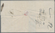 Norwegen - Stempel: 1858/60 Two Folded Letters, Both As Unfranked Foreign Letters (incoming Mail) Fr - Other & Unclassified