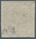 Österreich: 1850, 1 Kr. Wappen Handpapier Dunkelbraunorange Mit Teilstempel "DNESPEK 24/5", Quadrill - Ungebraucht