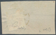 Österreich: 1858, (1,05 Kreuzer/Soldi) Tiefdunkelblau Zeitungsmarke, Type I, Allseits Breitrandig, F - Unused Stamps