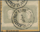 Österreich: 1861, (1,05 Kreuzer) Grau Zeitungsmarke, Waagerechtes Paar Vom Unteren Bogenrand Mit Kom - Unused Stamps