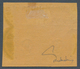 Österreich: 1861, (1,05 Kreuzer) Grau Zeitungsmarke, Waagerechtes Paar Mit Grossen Teilen Der Beiden - Unused Stamps