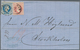 Österreich: 1867, 5 Kr Rosakarmin U. 10 Kr Blau, Jeweils "grober Druck", Mischfrankatur Auf Faltbrie - Unused Stamps