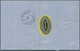 Österreich: 1876, 10 Kr Blau Entwertet Mit Ovalstempel "TRIEST" Auf Kompl. Faltbrief Nach Zypern, Rü - Unused Stamps