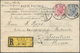 Österreich: 1901, R-Bildpostkarte Ab "WIEN 1/1 12.3.01" Via Brindisi, Hongkong Und Shanghai An Das D - Unused Stamps