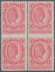 Österreich: 1899, 1 Kr Franz Joseph Karminrosa In 2 Senkrechten, Mittig Waagerecht Ungezähnten Paare - Unused Stamps