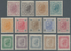 Österreich: 1905, Kaiser Franz Joseph Ohne Lackstreifen, Kompletter Satz Von 14 Postfrischen Werten, - Unused Stamps