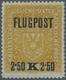 Österreich: 1918, Flugpostlinie Wien-Krakau-Lemberg-Kiew, Freimarke Mit Aufdruck In Zähnung L 11½, U - Unused Stamps