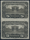 Delcampe - Österreich: 1919, Freimarken "Parlamentsgebäude", Zusammenstellung Von 44 Teilgezähnten Einheiten Mi - Unused Stamps