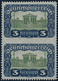 Delcampe - Österreich: 1919, Freimarken "Parlamentsgebäude", Zusammenstellung Von 44 Teilgezähnten Einheiten Mi - Unused Stamps