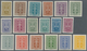 Österreich: 1922, 1/2 Kr Oliv - 4000 Kr Blau Auf Grünlichblau Freimarken "Landwirtschaft, Gewerbe, I - Unused Stamps