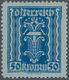 Österreich: 1922. Freimarken Landwirtschaft, Gewerbe, Industrie. 4 Werte Zu 10 Kronen, 3 Werte Zu 50 - Unused Stamps