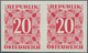 Österreich - Portomarken: 1949/1953, Ziffern 10 Gr. Bis 5 Sch., Elf Werte UNGEZÄHNT In Waagerechten - Postage Due