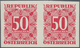 Österreich - Portomarken: 1949/1953, Ziffern 10 Gr. Bis 5 Sch., Elf Werte UNGEZÄHNT In Waagerechten - Taxe