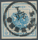 Österreich - Zeitungsstempelmarken: 1859, 1 Kreuzer Hellblau, Type I (sogenanntes "Provisorium"), Al - Newspapers