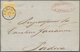 Österreich - Lombardei Und Venetien: 1858, 2 Soldi Gelb, Typ I, Auf Circular Innerhalb Paduas Vom 29 - Lombardo-Vénétie