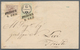 Österreich - Lombardei Und Venetien - Stempelmarken: 1856, Stempelmarke 15 C. Grün/schwarz (kombinie - Lombardo-Vénétie