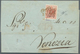 Österreich - Lombardei Und Venetien - Stempel: "Adra / 27 GIU", Schreibschriftstempel In Bläulichgra - Lombardo-Vénétie
