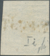 Österreich - Lombardei Und Venetien - Stempel: 1850, 45 C Blau, Handpapier, Allseits Voll- Bis Breit - Lombardo-Vénétie