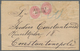 Österreichische Post In Der Levante: 1870 (ca). Folded Letter Sheet Addressed To Constantinople Bear - Levant Autrichien