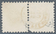 Österreichische Post In Der Levante: 1864, 2 So Gelb Adlerausgabe Im Waagerechten Paar, Entwertet Mi - Levante-Marken
