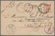 Österreichische Post In Der Levante: 1904, Ganzsachenkarte 20 Para Auf 10 Heller Ab "ADRIANOPEL 25/2 - Levante-Marken