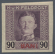 Delcampe - Österreichisch-Ungarische Feldpost - Rumänien: 1917, Siebzehn UNGEZÄHNTE Marken Kaiser Karl 1 H Bis - Other & Unclassified