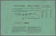 Österreich - Verwendung In Ungarn: 1871, Ungarn 5 Kr Rot Auf Grün Postanweisungsganzsache, Frühe Ver - Autres & Non Classés