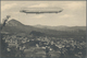 Österreich - Zeppelinpost: 1913, LZ 17 SACHSEN, 5 H Franz-Josef Privat-GSK "Zeppelin über Haida, Lin - Autres & Non Classés