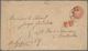 Österreich - Ganzsachen: 1866, 5 Kr Rot Ganzsache Von LEMBERG Nach Brüssel/Belgien Mit Rotem "P.D."- - Autres & Non Classés