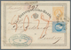 Österreich - Ganzsachen: 1869, 2 Kr. Ganzsachenkarte Mit Zufrankatur 10 Kr. Franz Joseph Als R-Karte - Autres & Non Classés
