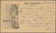 Österreich - Ganzsachen: 1882, 2 Kr Braun Ganzsachenkarte Mit Rückseitig Lithographie-Zudruck "Hoher - Autres & Non Classés