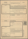 Delcampe - Österreich - Ganzsachen: 1967/1972, POSTAUFTRAG 'Bauten' 3 S. Schwarz In Drei Unterschiedl. Typen Mi - Other & Unclassified