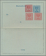 Österreich - Privatganzsachen: 1914/20 (ca.) 5 Privatganzsachen Mit Mehreren Wertstempeln, Dabei 1 R - Autres & Non Classés