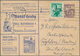 Österreich - Privatganzsachen: 1950, 30 G Violett Trachten, Privat-Inserat-Postkarte, Serie 0003, Vs - Sonstige & Ohne Zuordnung