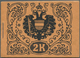 Österreich - Besonderheiten: 1918, 2 Kr., Komplettes Markenheftchen In Orangerot Mit Allen Heftchen- - Other & Unclassified