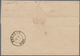 Polen - Russische Periode: 1868, Folded Letter Sheet Franked With Russian 10 Kop Coat Of Arms Withou - Other & Unclassified