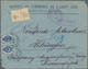 Polen - Russische Periode: 1889/1911 8 Better Items All Send In Poland Incl. Rare White Registration - Autres & Non Classés