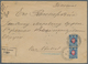 Polen - Russische Periode: 1899two Registered Covers With White Registration Label Sent From Novo-Al - Sonstige & Ohne Zuordnung