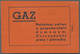 Polen: 1937, Complete Stamp Booklet 2.20zl. Black/red On Orange-red Containing Four Panes Of Four 5g - Unused Stamps