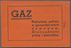 Polen: 1937, Complete Stamp Booklet 2.20zl. Black/red On Orange-red Containing Four Panes Of Four 5g - Ungebraucht