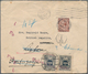 Polen - Portomarken: 1924. Envelope (vertical Fold) Addressed To 'The British Legation, Warsaw' Bear - Portomarken