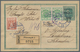 Polen - Ganzsachen: 1920 Uprated Postal Stationery Card Sent By Registered Mail From Przemysl To Lan - Ganzsachen