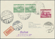 Polen - Besonderheiten: 1937, 30.V., Poland, Balloon "Syrena", Card With Black Postmark And Arrival - Autres & Non Classés