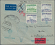 Delcampe - Polen - Besonderheiten: 1938, 16.VI., Poland, Complete Set Of Six Balloon Cards/cover: Balloons "San - Other & Unclassified