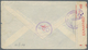 Polen - Besonderheiten: 1943, Polish Field Posts In India, KGVI 1 R. Resp. 3 A. (pair) Tied "POCTZA - Other & Unclassified