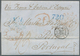 Portugal: 1852. Stamp-less Envelope Addressed To Porto Cancelled By London/Paid In Red '20th Feb 52' - Sonstige & Ohne Zuordnung