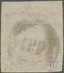 Portugal: 1855, King Pedro V. 5r. Red Brown Die III With Straight Hair On Thin Embossed Paper Imperf - Sonstige & Ohne Zuordnung