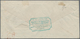 Portugal: 1893. Registered Envelope Addressed To England Bearing Yvert 44b, 100r Violet Tied By Lisb - Autres & Non Classés